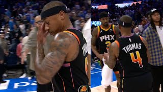 ISIAH THOMAS SHOWS EMOTION AFTER CATCHING FIRE IN 4TH PROVES TO EVERYONE FULL MOMENT amp HIGHLIGHTS [upl. by Wahs754]