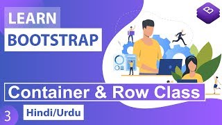 Bootstrap CSS Container amp Row Class Tutorial in Hindi  Urdu [upl. by Clarhe904]