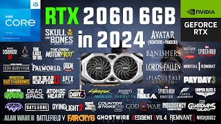 RTX 2060 6GB Test in 60 Games in 2024 [upl. by Aicenert]