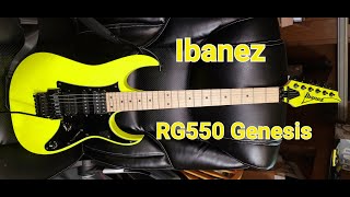 The Ibanez RG550 GENESIS A working mans weapon of choice [upl. by Bouchard]