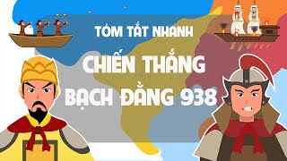 Tóm tắt nhanh Chiến thắng Bạch Đằng 938  Ngô Quyền đánh bại quân Nam Hán  Tóm tắt lịch sử  EZ Sử [upl. by Atilegna]