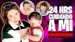 24 HORAS SIENDO MAMÁ DE ARTURO😱😍 [upl. by Ymmij115]