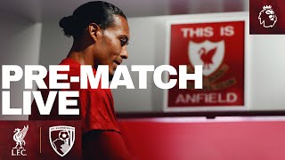 PreMatch Live Liverpool vs Bournemouth  Premier League matchday at Anfield [upl. by Peyton]