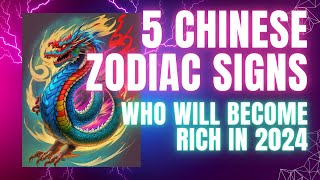 Luckiest Chinese Animal Zodiac Signs in 2024 [upl. by Acinor]