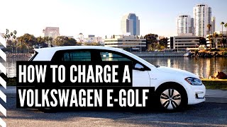 PICKERING VW  How to Charge a Volkswagen eGolf [upl. by Annabelle564]