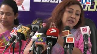 Joint Opposition MP Geetha Kumarasinghe [upl. by Abehsile]