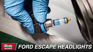 How To Change the Headlights in a 2013 to 2019 Ford Escape [upl. by Cobbie302]