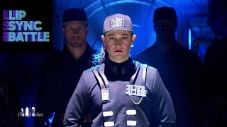 Joseph GordonLevitts quotRhythm Nationquot vs Anthony Mackies quot2 Legit 2 Quitquot  Lip Sync Battle [upl. by Terhune34]