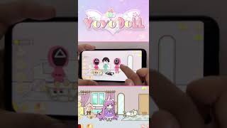 🎀YOYO Doll Dress up games🎊 shorts [upl. by Ahsieker598]