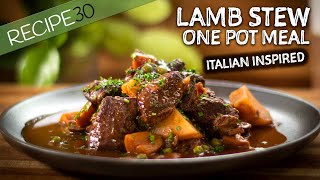 OMG Italian Style Rich lamb stew with honey and caramelised onion [upl. by Lika310]