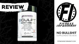 Cutler Nutrition Sculpt REVIEW Sculpt Your Body [upl. by Maro50]