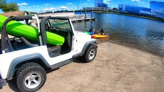 Kayaking Tempe Town Lake [upl. by Suciram585]