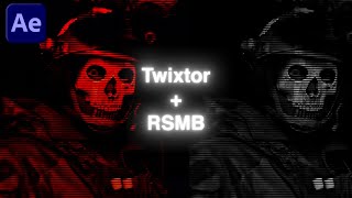 Twixtor Tutorial With RSMB Preset in desc  After Effects [upl. by Aramad]