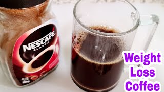 Fastest Weight Loss Black Coffee  Natural Fat Burner Coffee  How to Make Black Coffee For Weight L [upl. by Kinimod750]