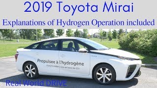 2019 Toyota Mirai Review  Explanation of Hydrogen Fuel Cell vs Battery Only [upl. by Gail531]