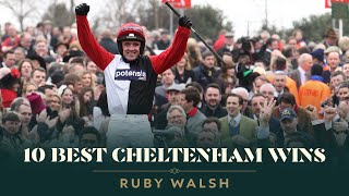 RUBY WALSHS 10 BEST CHELTENHAM FESTIVAL WINS [upl. by Sianna]