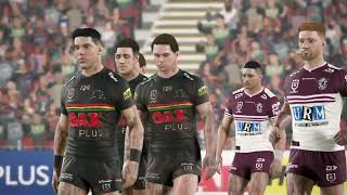 NRL Penrith VS Manly Highlights R1 2022 Rugby League 4 [upl. by Cornell791]