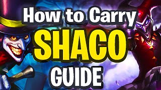 HOW TO CARRY GAMES WITH SHACO  Shaco Guide [upl. by Serena]