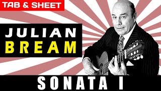 TABSheet Sonata in D minor Arranged by Julian Bream by Domenico Cimarosa PDF Guitar Pro MIDI [upl. by Naitsyrk294]