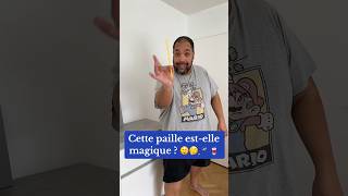 Cette paille estelle magique  😲🪄humour magic magie toursemagie magique fun funny drole [upl. by Aicsile]