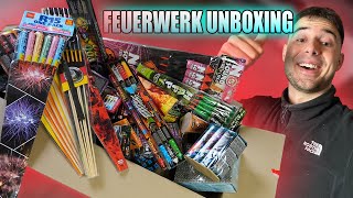 🧨FEUERWERK UNBOXING für SILVESTER 202425🔥📦 [upl. by Suirada120]