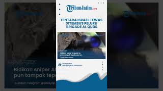 Detikdetik Peluru Brigade Al Quds Tewaskan Tentara Israel saat Siaga di Timur Gaza [upl. by Settle]