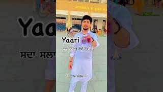 YAARI  Full Video  Nimma Ratia Song Yarriyan di kasam By Kamal Khan [upl. by Yespmed]