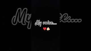 My voice❤️🫵🏻 [upl. by Rahs]