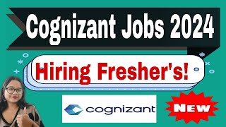 Cognizant WFH Job 2024 for Freshers Recruitment as Content Review Moderation Curation [upl. by Schell]