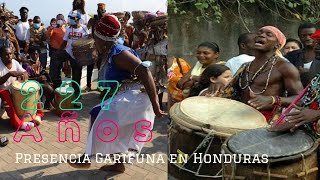 Festejan los 227 años de la presencia GARIFUNA en Honduras 12 de abril 2024 San Pedro Sula [upl. by Reffinnej]