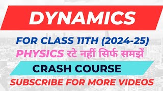 DYNAMICS CLASS 1  FORCE amp MOTION  Dynamics by dev physics [upl. by Darrick]