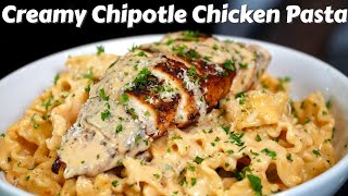 Creamy Chipotle Chicken Pasta  Quick amp Easy Pasta Recipe MrMakeItHappen Pasta [upl. by Annairam115]