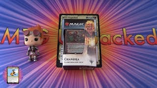 Dominaria Chandra Planeswalker Deck unboxing [upl. by Suryc]