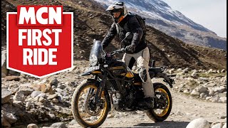 The all new Himalayan 450 marks a new era for Royal Enfield  MCN Review [upl. by Edithe]