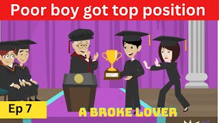 A broke lover part 7  English story  Learn English  English animation  Talk It Easy [upl. by Arihsat114]