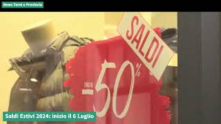 Saldi Estivi 2024 inizio il 6 Luglio [upl. by Lodmilla382]