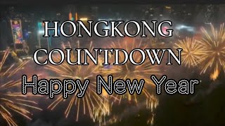 HONG KONG NEW YEAR COUNTDOWN FIREWORKS DISPLAYHAPPY NEW YEAR 2024 [upl. by Landbert228]