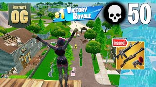 Fortnite Reload  High Kill Solo vs Squads Wins OG Gameplay Ps4 Controller [upl. by Nnairrek481]