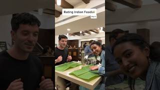 Trying Indian Food For The First Time 🇮🇳 foodvideos food mukbang foodie indiancuisine [upl. by Knowland904]