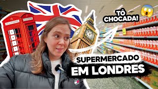 Supermercado em Londres preços em 2023 Caro ou barato [upl. by Lihas]