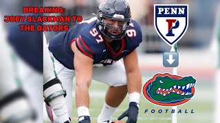 EXCLUSIVE Getting to Know Florida defensive tackle transfer Joey Slackman [upl. by Nelak]