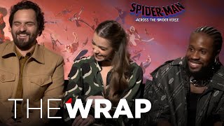 SpiderMan Variants REAL or FAKE Guessing Game with Shameik Moore Hailee Steinfeld amp Jake Johnson [upl. by Nnaxor]