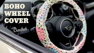 Crochet Steering Wheel Cover [upl. by Assetniuq]