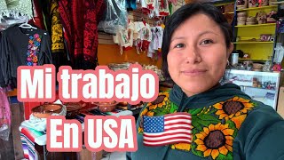 Mi trabajo en USA Soy Manager de esta Tiendita Oaxaqueña 🇺🇸🙏❤️ [upl. by Mazonson]