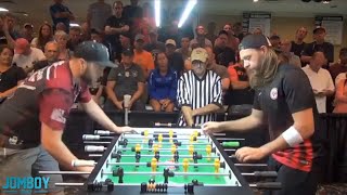 Intense finish at the Tornado Foosball World Championship a breakdown [upl. by Yknarf]