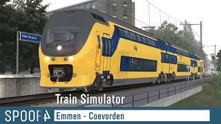 Train Simulator Emmen  Coevorden with NS DDIRM [upl. by Rednaskela476]