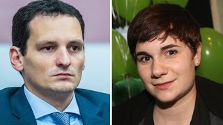 Streitgespräch zwischen JVP und Junge Grüne [upl. by Surtemed]