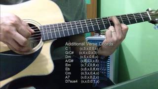 How To Play Blackbird  Acoustic Guitar Finger Picking Lesson Easy Beatles Song Play [upl. by Pacian953]