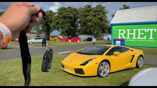 LAMBORGHINI GALLARDO PRELP REVIEW STRAIGHT PIPED MANUAL 500BHP BEAST [upl. by Chavez]