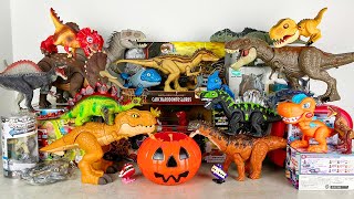 Jurassic World Unboxing Review Asmr Trex Amargasaurus Carcharodontosaurus Indonminus Rex Giga [upl. by Corrie]